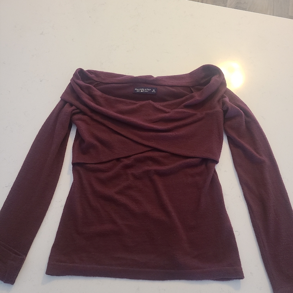 Abercrombie off the shoulder sweater